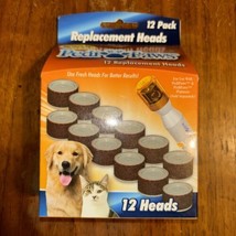 (1 Pack) 12 Pedi Paws Replacement Filing Heads Dog Cat Nail Grinder - £21.70 GBP