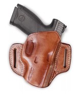 Fits CZ-USA P-10 S Sub Com 3.5”BBL Leather Belt (OWB) Holster Open Top #... - $62.36