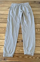 Gymshark Women’s High Waisted Jogger Sweatpants size S Beige AK - £16.96 GBP