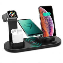 4 In 1 Wireless Fast Charging Station - £23.62 GBP