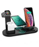 4 In 1 Wireless Fast Charging Station - £23.48 GBP