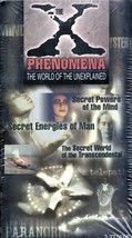 The X Phenomena (VHS/EP, 2000, 3-Tape Set) - £10.41 GBP