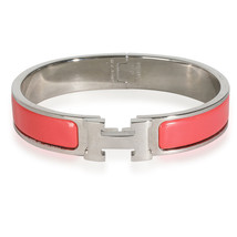 Hermès Clic H Bracelet In Palladium Plated Women Silver One Size - £525.01 GBP