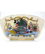 Vintage Disney Lenox  (1997) Mickey&#39;s Merry Christmas Holiday Bowl - $53.02 CAD