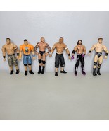 Wrestling Action Figures WWE &amp; WCW Toys Lot of 6 - £38.67 GBP
