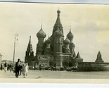 1920&#39;s St Basil&#39;s Church Photo Red Square Moscow Russia - $49.45