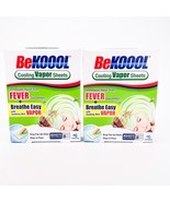 BeKool Fever Cooling Gel Vapor Sheets 4ct Lot of 2 Last Up To 8 Hours - $15.85 CAD