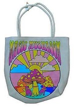 17&quot; X 17&quot; Magic Mushroom Tote Bag - £29.40 GBP