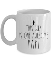 This Guy is One Awesome Papi Coffee Mug Father Funny Cup Christmas Gift For Dad - £12.68 GBP+