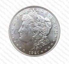1921 D Morgan Silver Dollar Commemorative COPY coin - £11.74 GBP