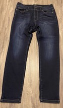 Soho High Waist Leggings Dark Blue Jeans Size 16 - £14.42 GBP
