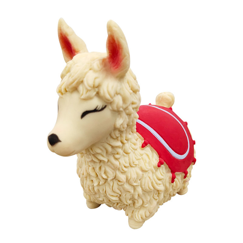 creative animal stretch anti-stress alpaca squeeze toy - $12.00