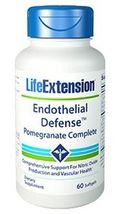 MAKE OFFER! 2 Pack Life Extension Endothelial Defense Pomegranate Plus 60 gels image 3