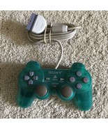 PlayStation 1 PS1 PSone Emerald Green Controller Authentic OEM Genuine T... - £19.42 GBP