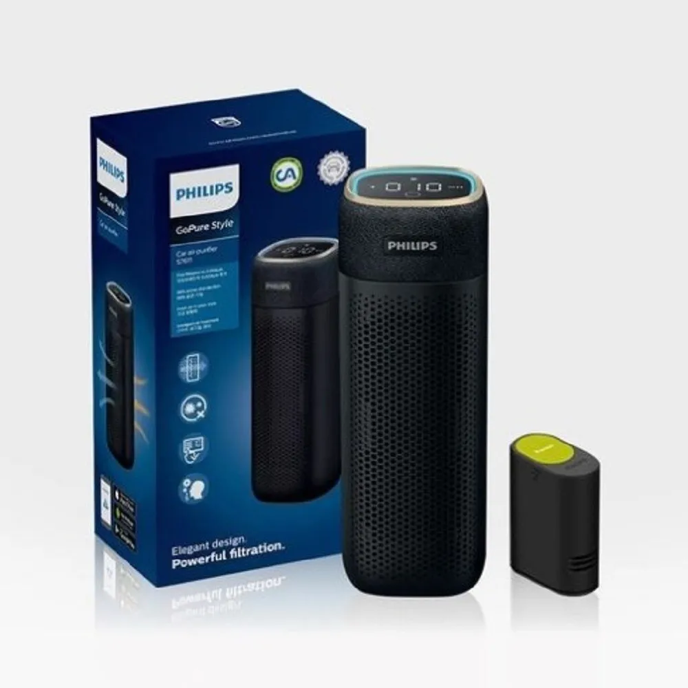 Philips GoPure Style Car Air Clean Purifier (S7611) with Diffuser Cartridge - £101.99 GBP