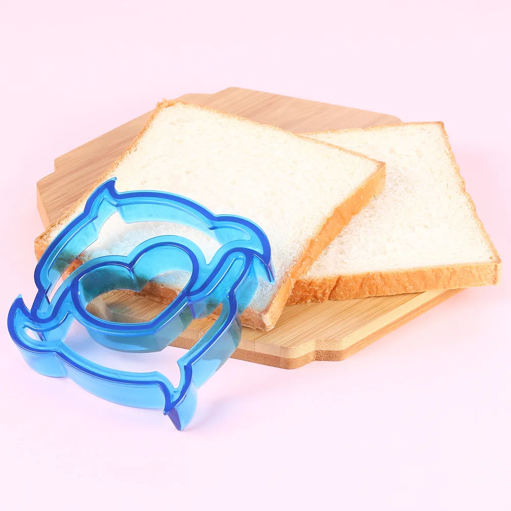 Play Sandwich Mould For Play Bread Cutter Cake Biscuit EmAing Device Rice Balls  - £23.25 GBP