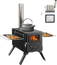 DOALBUN Outdoor Tent Camping Stove, Portable Wood Burning Stove for Tent, - $138.99
