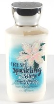 Bath &amp; Body Works FRESH SPARKLING SNOW Signature Collect Body Lotion 8 f... - £6.21 GBP