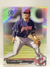 Yu-Cheng Chang 2017 Bowman Draft Chrome Refractor #BDC-7 Boston Red Sox - £1.54 GBP