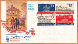 US 1974 Very Fine FDC Philadelphia American Revolution Bicentennial 1st Congress - £1.45 GBP