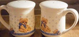 Vintage Tienshan Theodore Country Bear Salt &amp; Pepper  Shaker Set See Pictures - £7.49 GBP