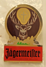 VTG JAGERMEISTER PIN hat lapel liquor stag logo NEW in pack beer bar german - £8.31 GBP