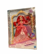 Disney Princess Deluxe Ariel Doll The Little Mermaid Sea Sparkle Gown - £57.44 GBP