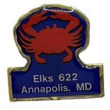Annapolis Maryland Elks Lodge 622 Benevolent Protective Order Enamel Hat... - $7.95