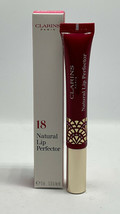 New Clarins Natural Lip Perfector # 18 Intense Garnet 100% Authentic - $15.79