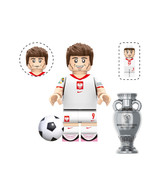 HGT Robert Lewandowski Soccer Player World Cup V3 Rare Minifigures - $7.26