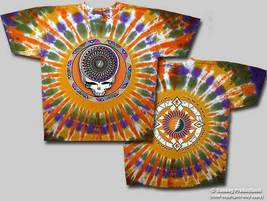 Grateful Dead SY Feathers Tie Dye Shirt    M  2X  XL - £25.57 GBP+