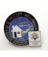 USWEST One Number Service PCS USA Olympic Inspiration Lapel/Hat Pin Badge - £11.95 GBP