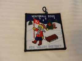 Winterall 2000 Fox Valley District Three Fires Council Pocket Patch Boy Scouts - £15.98 GBP