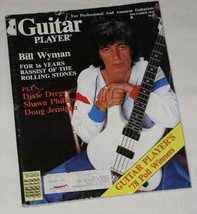 BILL WYMAN GUITAR PLAYER MAGAZINE VINTAGE 1978 DIXIE DREGS SHAWN PHILLIPS - £15.97 GBP