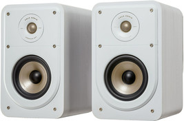 Polk Sig Elite ES15 White pr bookshelf speakers - £295.76 GBP