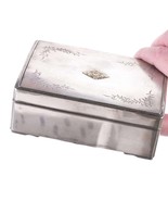 Japanese pure silver wood lined box - $391.05