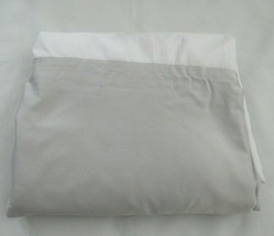 Charter Club Damask Cotton Gray Queen Bedskirt T4101021 - £31.64 GBP