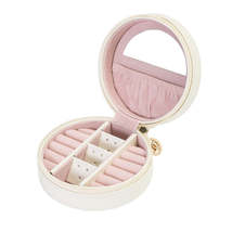 White &amp; Pink Crown Jewelry Box - £17.57 GBP