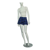The Artians Blue Silk Octopus Mini Summer Shorts Pants size S - $77.22