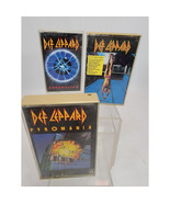 Def Leppard Cassettes Lot of 3 ~ Adrenalize, High N Dry, &amp; Pyromania - $34.23 CAD