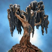 Painted Board Game Plastic Game Piece Ghost Tree - $52.49