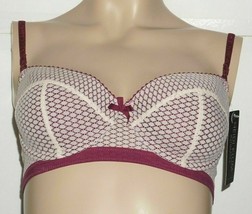 Heidi Klum Intimates Creole Pink / Magenta Purple Leise Balconette Bra NWT - $12.99