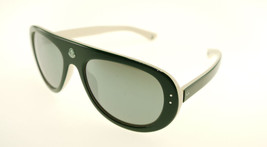 MONCLER MC519-07 Green &amp; White / Gray Mounier Sunglasses MC 519-07 56mm - £127.95 GBP