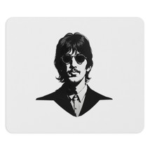 Personalized Ringo Starr Mouse Pad with Neoprene Construction and Non-Slip Rubbe - £13.84 GBP
