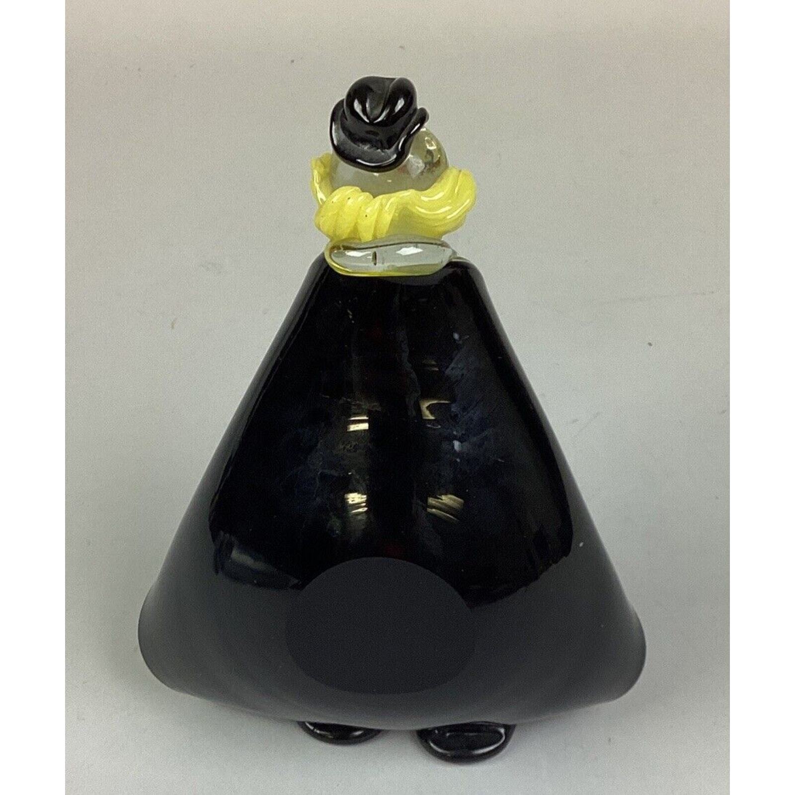 Vintage Hand Blown Glass Clown Ashtray, Candy Dish or Figurine- Rare Collectible Item image 5