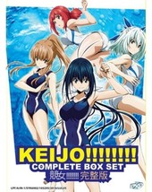 Keijo!!!!!!! Complete Box Set 1-13End All Region Anime Dvd Eng Dub Ship From Usa - $22.49