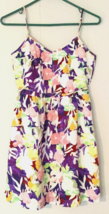 J. Crew Dress size 2 women Floral Adjustable Spaghetti Strap Pockets zip-up back - £13.27 GBP