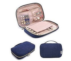 Color: COBALT BLUE - Nomad Jewelry And Accessory Pouch - $821.73 MXN