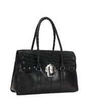 Patricia Nash Vienna Black  Zebra Satchel Bag MSRP $269 - £95.23 GBP