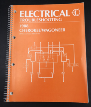 1988 Wagoneer Cherokee Electrical Troubleshooting Manual Repair 8980 010... - £29.66 GBP